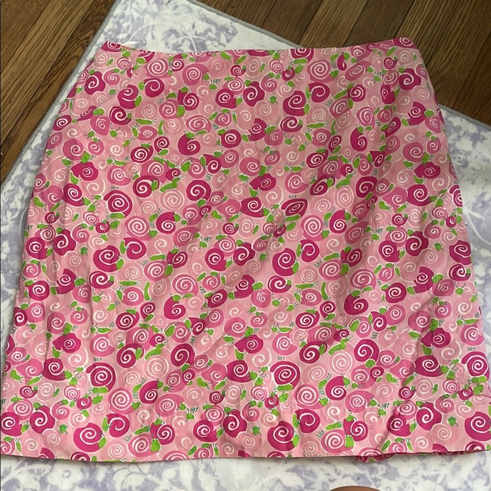 Lilly Pulitzer Pink Pencil Mini Skirt Casual Resort